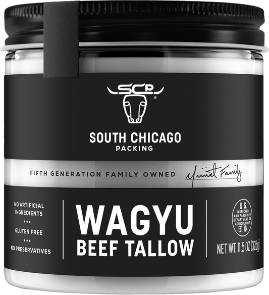 Wagyu Beef Tallow Glass Jar