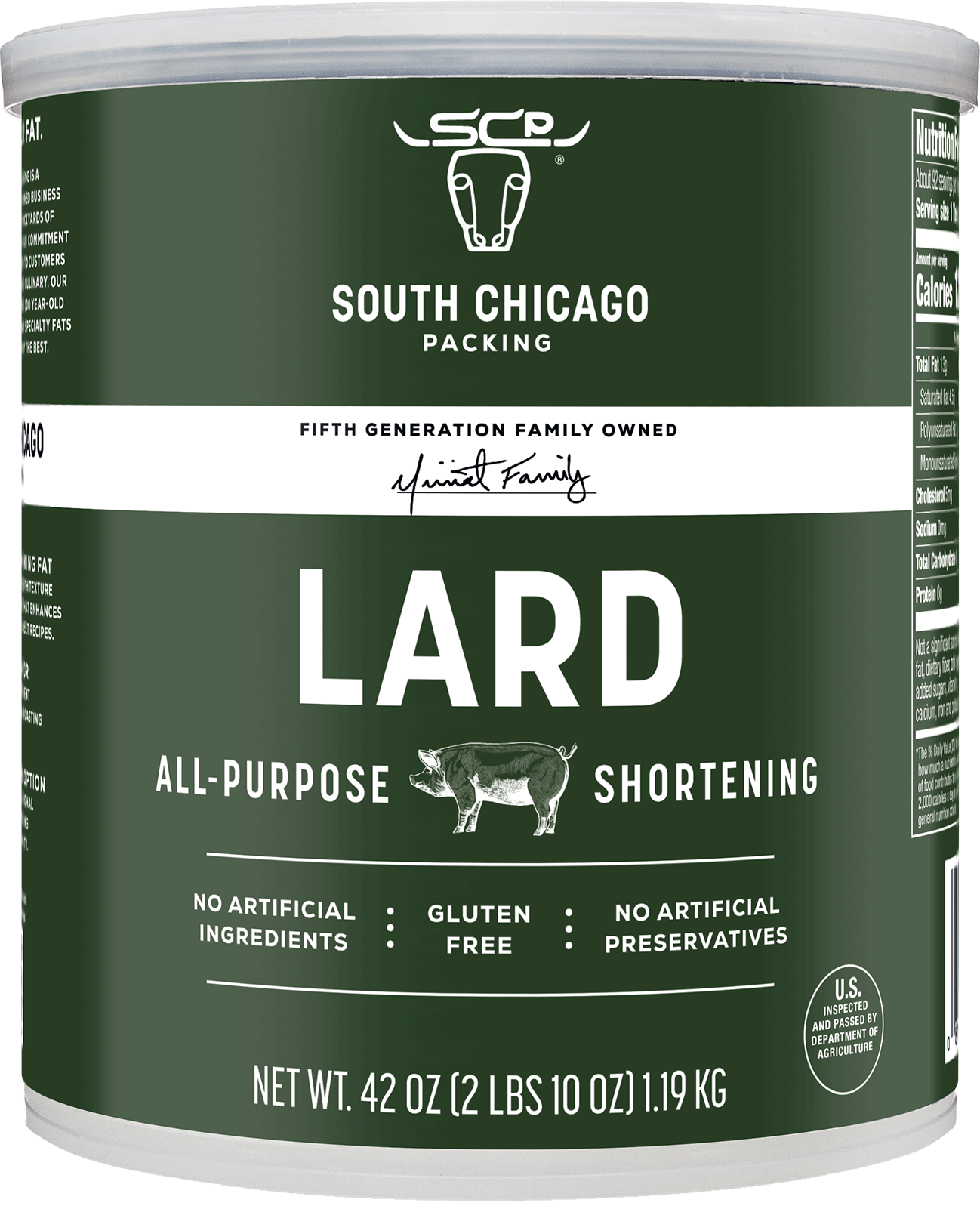 Traditional Lard Shortening