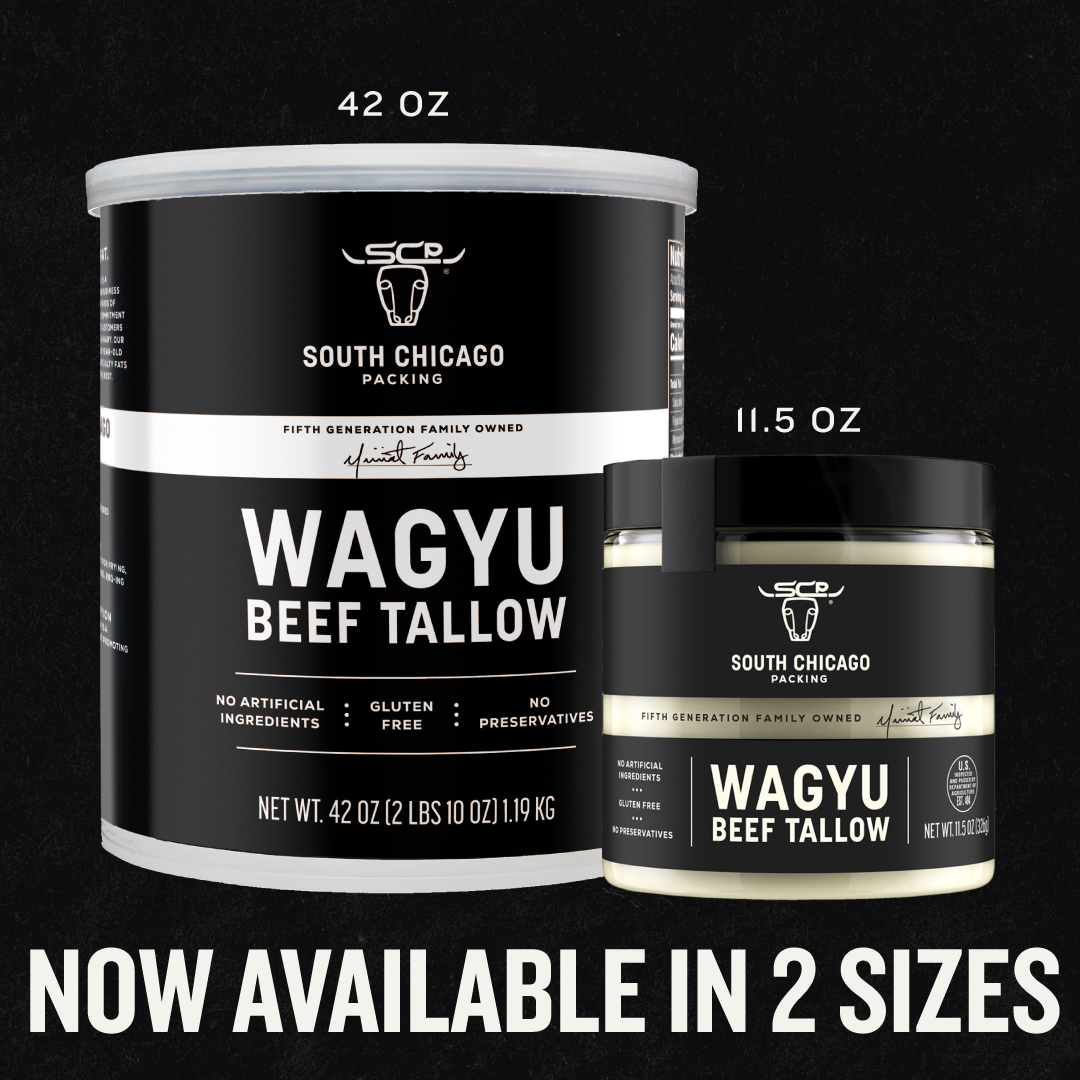 Wagyu Beef Tallow Glass Jar