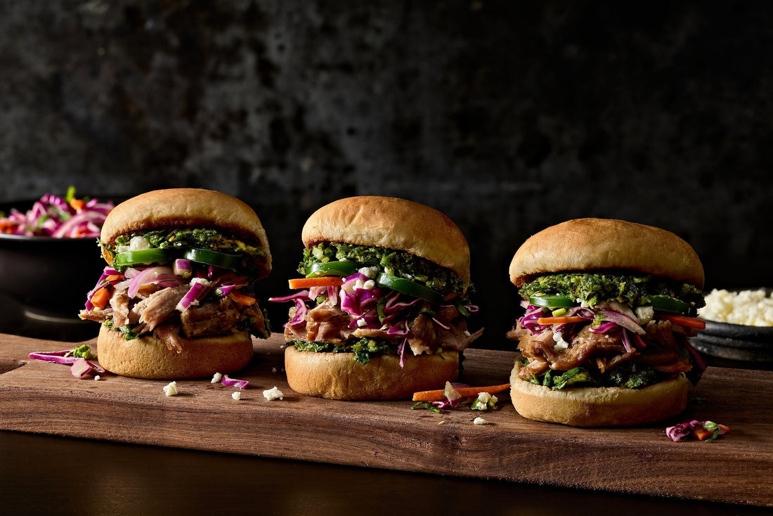 Carnitas Sliders with Tallow Chimichurri