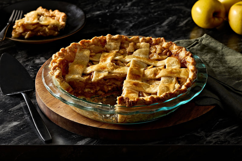 Lard Double-Crust Caramel Apple Pie