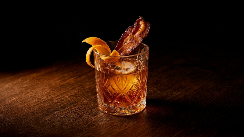 Fat-Washed Whiskey Old Fashioned