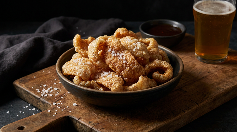 Crispy Baked Pork Rinds