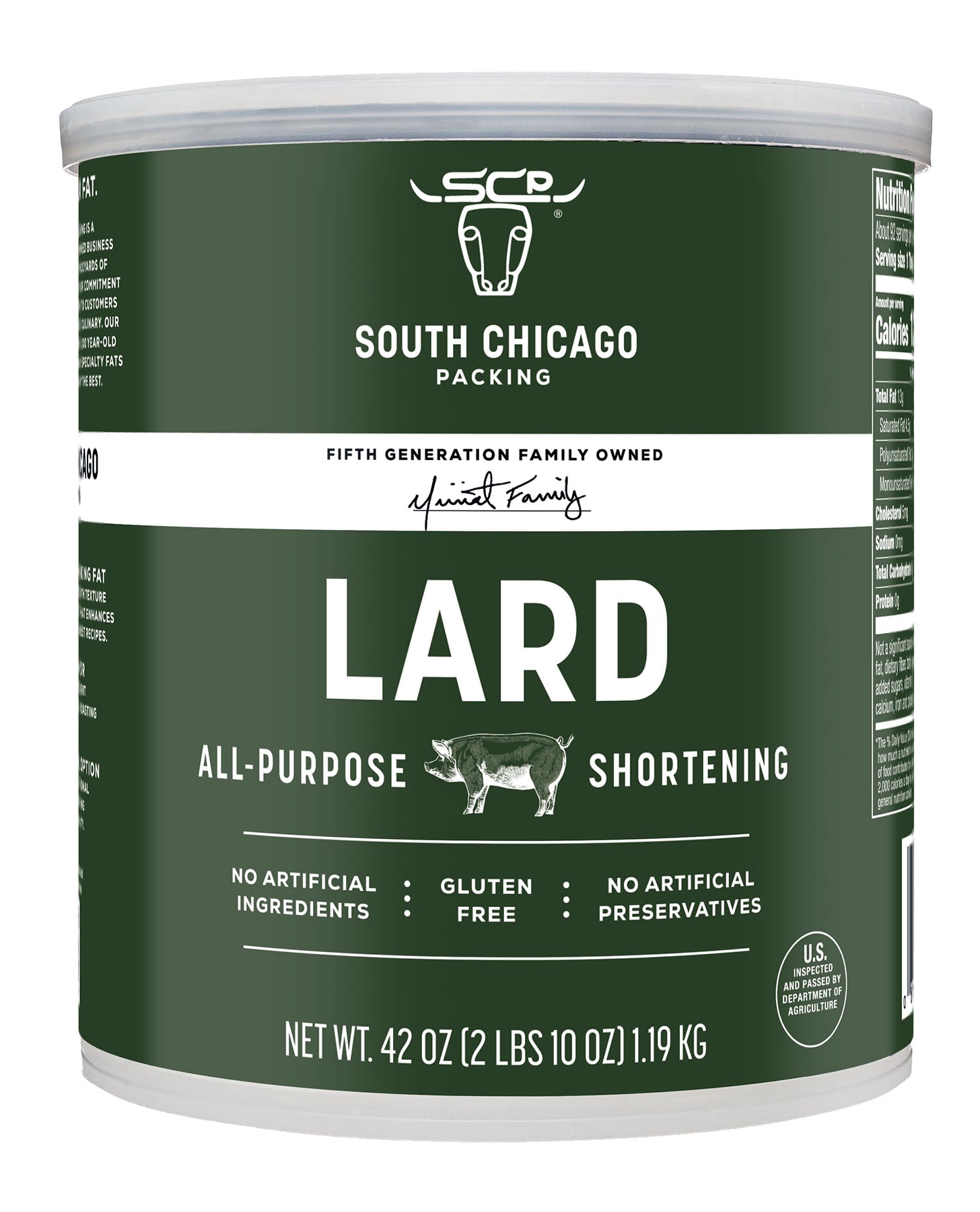 Lard Shortening – All-Purpose Baking Essential - South Chicago Packing