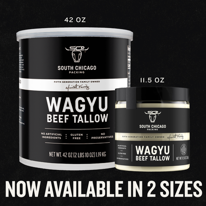 Wagyu Beef Tallow Glass Jar