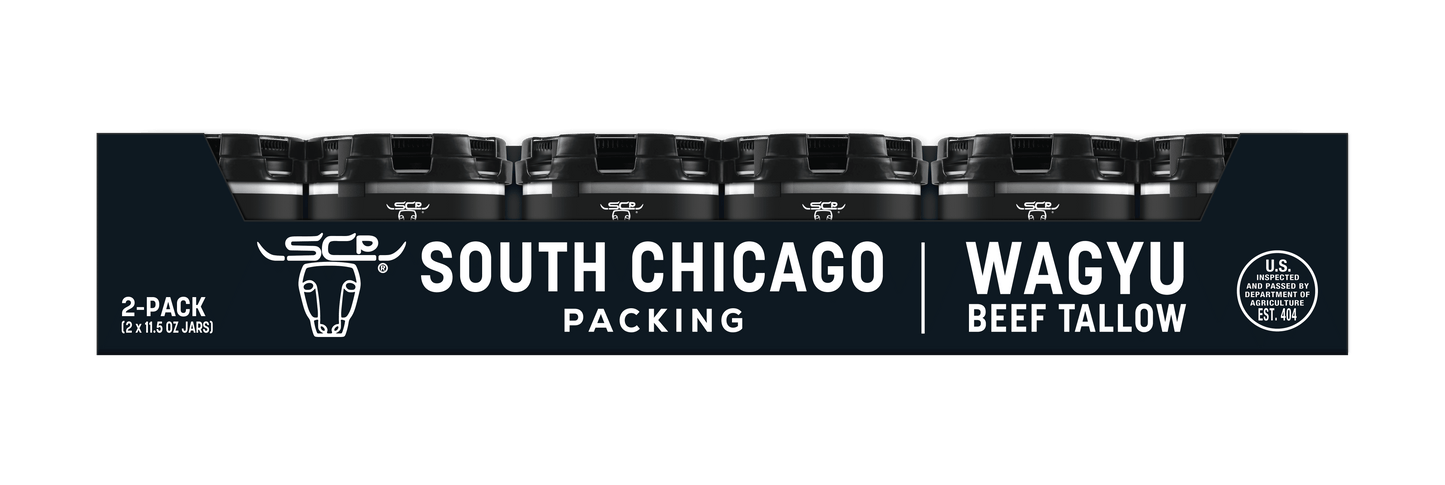 Wagyu Beef Tallow Glass Jar