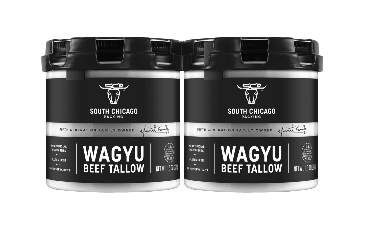 Wagyu Beef Tallow Glass Jar