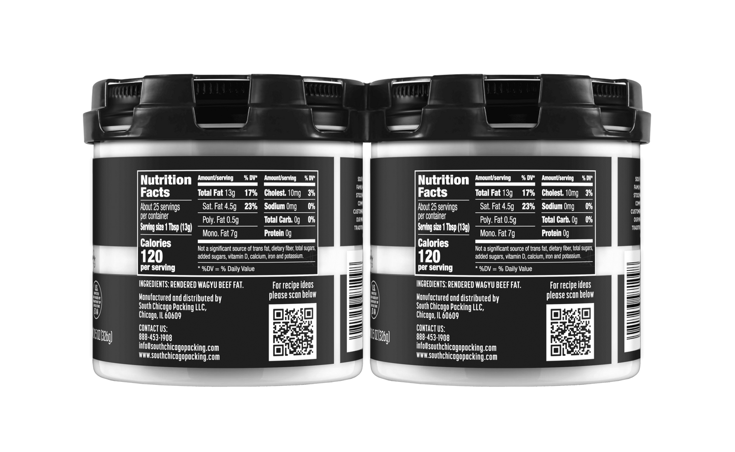 Wagyu Beef Tallow Glass Jar