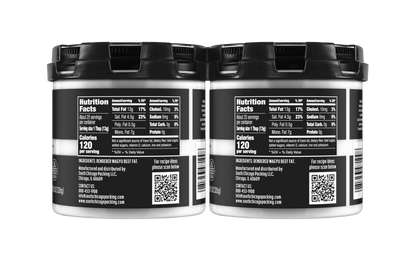 Wagyu Beef Tallow Glass Jar