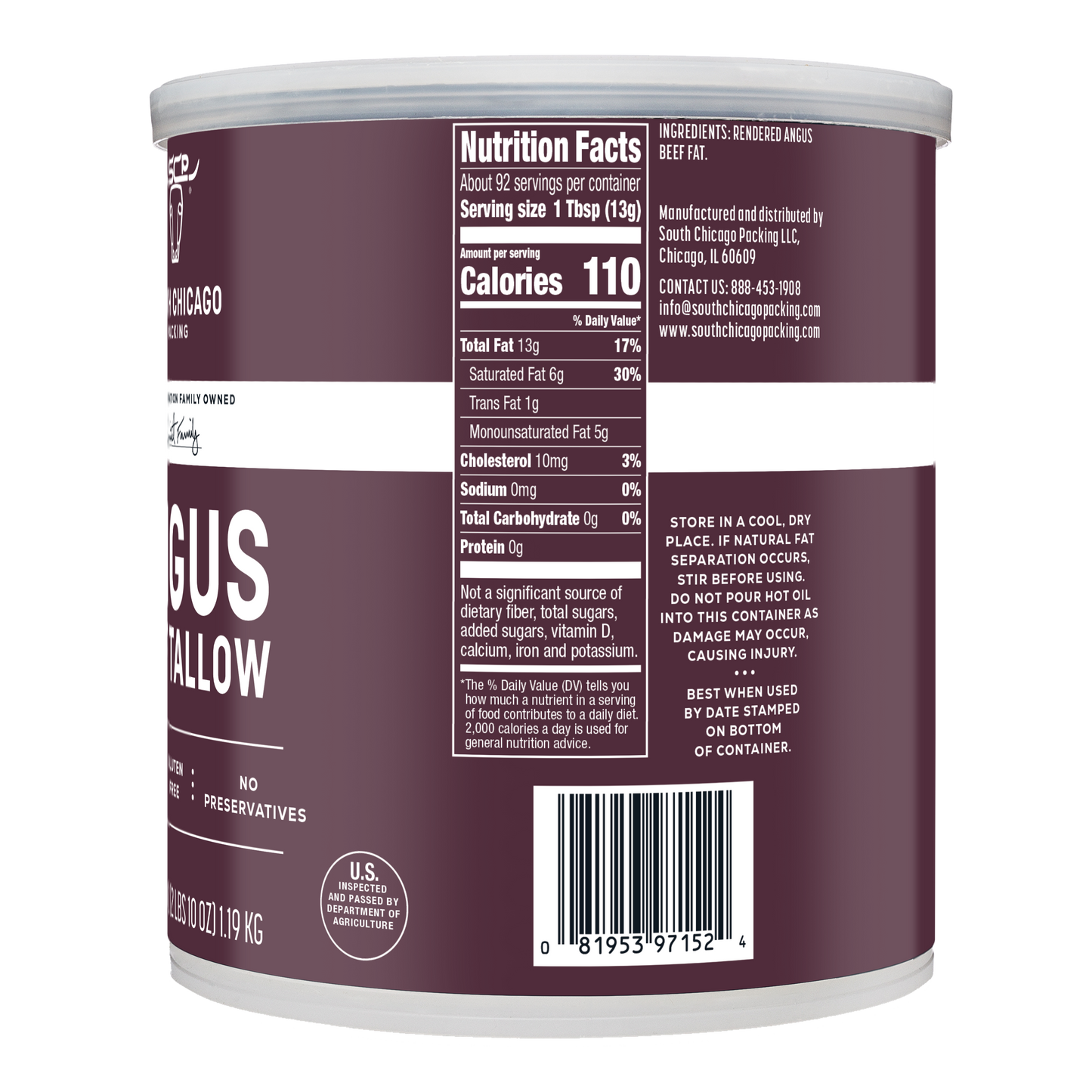Angus Beef Tallow