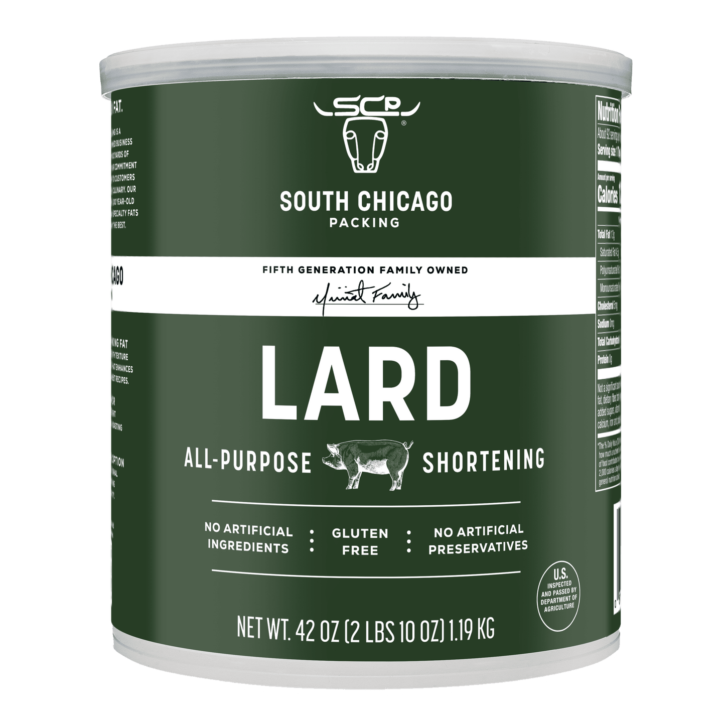 Lard Shortening – All-Purpose Baking Essential - South Chicago Packing