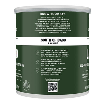 Traditional Lard Shortening